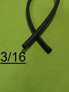 3/16 '' Zoll 4,5mm schwarz 3:1 Schrumpfschlauch Polyolefin (1 FUSS)  - Bild 1 von 7