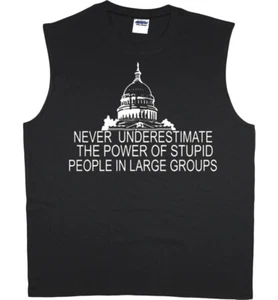 Mens Sleeveless T-shirt Muscle Tee Funny Saying Shirt Tank Top - Picture 1 of 1