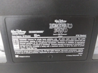 VHS Tape Movies Tuck Everlasting Shrek The Lion King Homeward Bound 2 Set Of 6 - Image 1 of 4