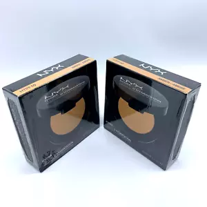2 NYX Hydra Touch natürliches Pulver Foundation Zwei-Wege Kuchenpulver Bernstein 2x0,31 Unzen - Bild 1 von 7