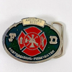 Hebilla de cinturón profesional para bombero America's Best 2,5x3 pulgadas B-P - Imagen 1 de 2