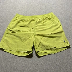 Polo Ralph Lauren Herren Badehose Neongelb Große Shorts Kordelzug Stretch - Bild 1 von 12