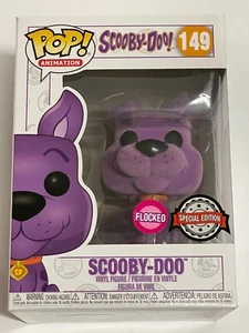 Scooby Doo Flocked Purple 149 Funko pop! vinyl RARE VAULTED - Bild 1 von 10