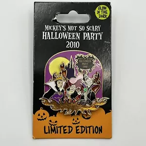 2010 Disney Mickey Not So Scary Halloween Party Villains Pin LE NEW - Picture 1 of 5