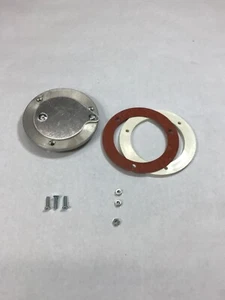 Commercial Garage Vent 3”x 1”Hardware Non Latching Air Exhaust Port Wall Mount - Picture 1 of 2