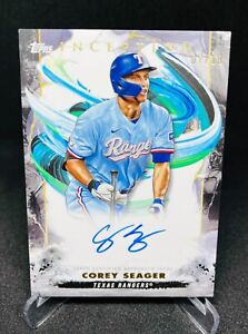 Corey Seager SP AUTO 7/10! 2023 Topps Inception Texas Rangers FREE SHIPPING