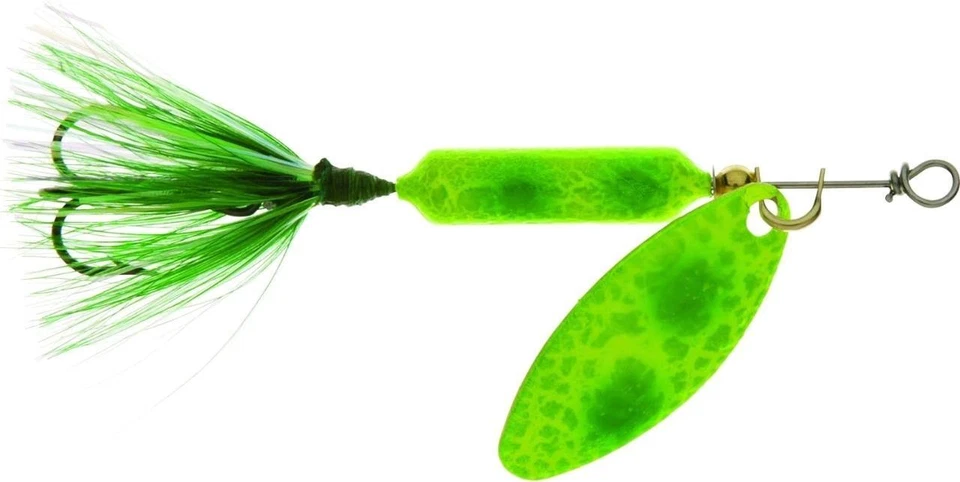 Señuelo de pesca Worden's Yakima Bait original cola de gallo resorte de rana 1/16 onza Foto 1 de 1