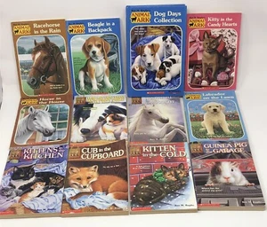 Animal Ark Ben M Baglio Book Lot 12 inc 1 HC Dog Days Collection Kittens Beagle - Imagen 1 de 10