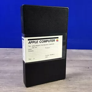 RARE Lost Apple Footage - VHS - Apple Presents The Personal Computer: The Lisa - Picture 1 of 9