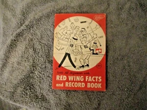 1960-61 DETROIT RED WINGS FACTS AND RECORD BOOK Yearbook Media Guide Program  - Picture 1 of 3