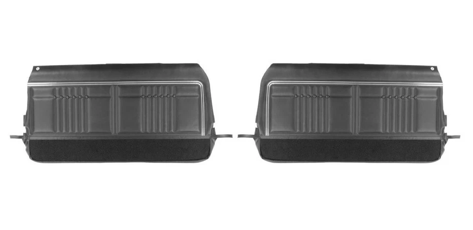 1968 Chevrolet Impala Custom Preassembled Front Door Panel Pair - Image 1 of 1