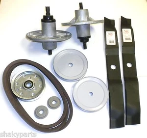 Murray 42" Deck Rebuild Kit beinhaltet Spindel/Klingen/Riemen/Riemenscheiben/Adapter - Bild 1 von 1