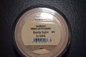 bareMinerals Foundation Broad Spectrum SPF 15 N10 Fairly Light 8g - Picture 1 of 5