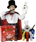 Ensemble de jeu de rôle costume de magicien pour enfants jouet magique chapeau et baguette lapin rubans de marionnette L