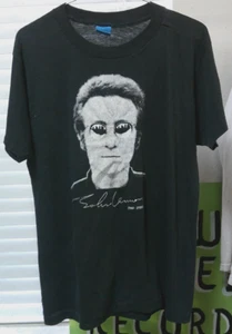 Vintage Screen Stars The Beatles 1980's John Lennon (1940-1980) T-Shirt - Picture 1 of 2