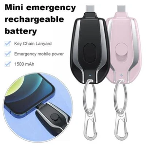 Mini Tragbare Externe Typ-C Powerbank Akku Handy Notfall Cha2025 - Bild 1 von 13
