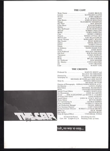THE CAR Original Movie Screening Program 1977 Supernatural Hot Rod Horror - Picture 1 of 3