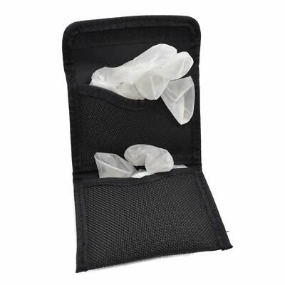 PERFECT FIT Molle Attachment Nylon Double Pouch PPE Glove Holder Public Safety Police EMS