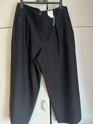 Women’s Marks And Spencer’s Black Trousers Size 20 Barrel Leg BNWT - Image 1 of 4