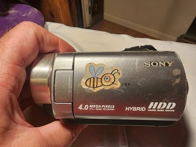 Sony Handycam DCR-SR220E HDD Camcorder LCD dose not work - Image 1 of 4