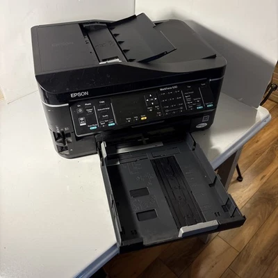 Epson All-in-One Printer WorkForce 630 Wireless Color Inkjet Copier Scanner Fax - Image 1 of 4