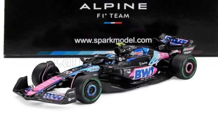 1/64 SPARK-MODEL - ALPINE - F1  A524 TEAM BWT ALPINE N 10 3rd BRAZILIAN GP Y413 - Immagine 1 di 1