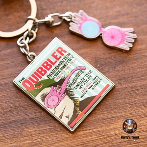 Harry Potter Luna Lovegood Key Chain - Spectrospecs & Quibbler, Brand new - Picture 1 of 8