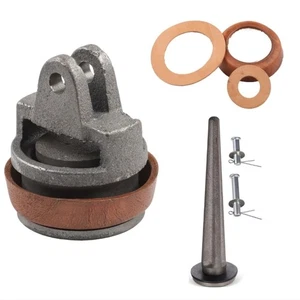 Type 75 Hand Pump Replacement Piston Set with Leather Cuff and Bolt Kit - Picture 1 of 11