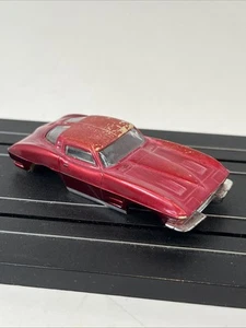 AFX AURORA RED TJET #1356 ‘63 CORVETTE STING RAY HO SLOT CAR BODY - Picture 1 of 6