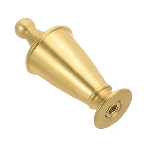 PATIKIL 29.5 x 72mm Lamp Finials Caps Knob, 1 Set Solid Brass Lamp Shade Top ... - Picture 1 of 7