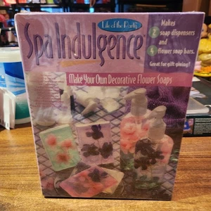 NEU Life of the Party Spa Genuss-Sets - macht Blumenseifenstangen & -spender - Bild 1 von 6