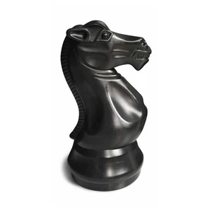 Medium Black Knight - From a 40cm Chess Set - Picture 1 of 1