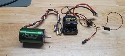 Castle Creations Sidewinder SW4 Waterproof 1/10 ESC/Motor Combo w/1410 (3800kV) - Image 1 of 4