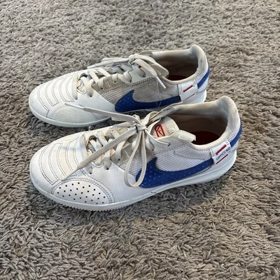 Nike Streetgato Street Gato Blanco-Juego Azul Real Talla 3.5 Juvenil Foto 1 de 4