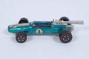 Original 1969 Hot Wheels Red Line BRABHAM Repco F1 grün/blau - Bild 1 von 7