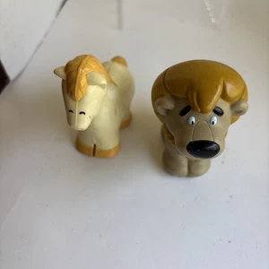 Juguetes Fisher Price Little People Caballo y Little Tikes León Usados - Imagen 1 de 15