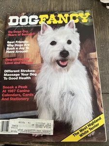 Vintage January 1987 DOG FANCY Magazine - Picture 1 of 3