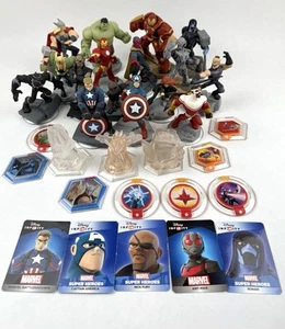 Disney Infinity Set 32 Teile 2.0 & 3.0 Marvel Figuren Figuren, Kristalle Hulk + - Bild 1 von 19
