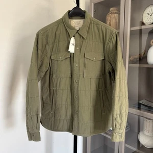 Ralph Lauren Double RL Mountaineer Quilted Olive Drab Shirt Jacket M NEU RRL - Bild 1 von 7