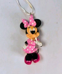 Disney Minnie Mouse Christbaumschmuck rosa gepunktet - Bild 1 von 7