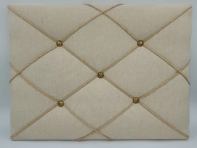 Farmlyn Creek Fabric Bulletin Board – Photo Display Board for Walls - Office ... - Image 1 of 3