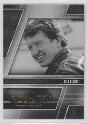 2014 Press Pass Redline Color Proof Black & White /75 Bill Elliott #75 HOF - Image 1 of 2