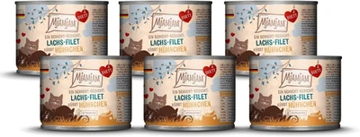 - Cibo Umido Premium per Gatti - Duet - Filetto Di Salmone Baci Di Pollo, Confez - Immagine 1 di 4