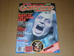 GOREZONE issue 16 horror POSTERS dario argento NIGHT OF THE LIVING DEAD xtro II - Picture 1 of 10