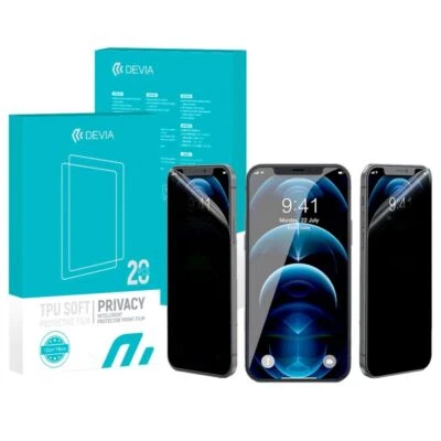 Intelligent Tpu Soft Privacy Screen Protector, Hydrogel Film for iphones - Image 1 of 2