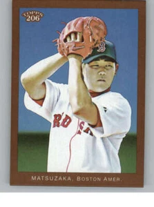 2009 Topps 206 Bronze #182 Daisuke Matsuzaka (ref 145596) - Picture 1 of 2
