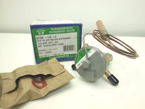 Válvula de expansión termostática Sporlan EFVE-1/2-C 1/4 X 1/2 ODF 30" capilar - Imagen 1 de 3