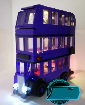 LED Light Kit for Lego Knight Bus Harry Potter 75957 USB Power  - Image 1 of 3