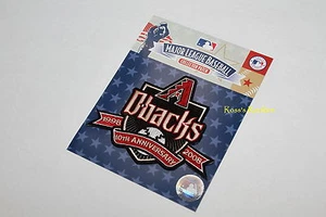 ARIZONA DIAMONDBACKS 2008 OFFICIAL 10TH ANNIVERSARY MLB PATCH - Picture 1 of 1