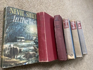 Nevil Shute - Vintage Hardback Book Bundle - In The Wet + 5 Others - 1950's - Picture 1 of 13